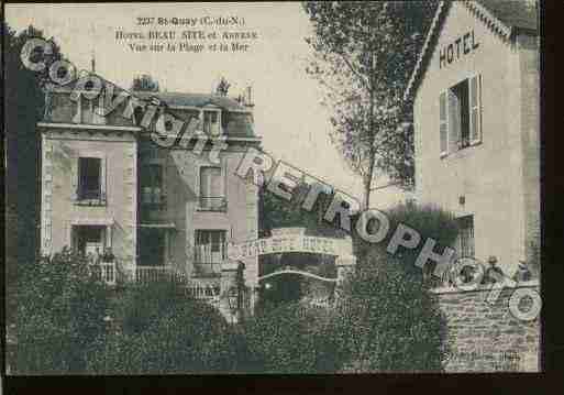 Ville de SAINTQUAYPORTRIEUX Carte postale ancienne